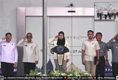 Kanwil Kemenkum Babel Ikuti Apel Pagi Gabungan Bersama Kanwil Kementerian HAM dan Kanwil Ditjen Imigrasi 