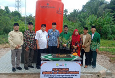 LAZISMU Babel Resmikan Sumber Air Bersih di Desa Labu untuk Perkuat Penanganan Stunting