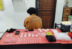 85 Gram Sabu Digagalkan Polres Bangka Barat Beredar Di Desa Mayang