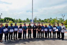 Upacara HUT PGRI, Korpri dan Guru, Debby Sampaikan Hal Ini 