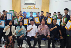 Hak Pendidikan Terpenuhi, 49 Warga Binaan Lapas Pangkalpinang Kantongi Ijazah Kesetaraan