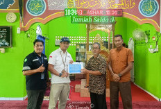 PT Timah Dukung Kenyamanan Ibadah Masyarakat Lewat Bantuan untuk Masjid Nur Hidayah Karimun