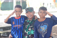 Bukti Cinta Anak Desa pada Prajurit YTP 946/DM