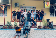 Buron Setahun, Pencuri Motor NMAX di Pangkalpinang Ditangkap Saat Bersembunyi di Mentok