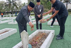 Wali Kota Hadiri Peringatan Hut Pahlawan di Pawitralaya dan Nilai Pangkalpinang Pusat Perkembangan Sejarah Ban