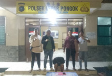 Polsek Lepong Amankan Seorang Buruh Harian, Lima Paket Kecil Diduga Sabu Jadi Barbuk 