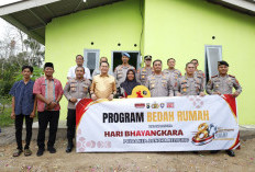 Polda Babel Kembali Resmikan Bedah Rumah di Pangkalpinang