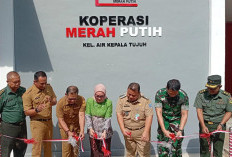 Wamenkop Resmikan Unit KMP Pertama Air Kepala Tujuh Pangkalpinang