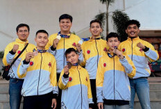 Kontingen Hapkido Bangka Boyong 5 pada Kejurnas VII di Surabaya