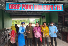 SMPN 02 Toboali Terima MBG, Husaini : Siswa Lebih Fokus Dalam Belajar 