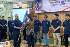 Ali Hasmara Resmi Jabat Ketua PWI Belitung, Gantikan Bastiar Riyanto