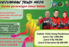 Peringati HPN 2026 dan HUT ke 23 Basel, PWI Open Tournament Tenis Meja Se Babel, Catat Tanggalnya