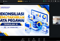 Kanwil Kemenkum Babel Raih Apresiasi atas Capaian Kelengkapan Dokumen Digital Kepegawaian