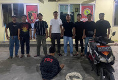 Polsek Pangkalan Baru Ungkap Pencurian Alat Bangunan, Pelaku Bakar Kabel Lalu Jual ke Rongsokan