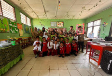 Mahasiswa KKN Unmuh Babel Dorong Siswa SDN 14 Sijuk Stop Bullying, Kembangkan Karakter Positif