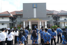 Kanwil Kemenkum Babel Gelar Apel Pagi: Penguatan Silaturahmi, Kesehatan ASN,dan Komitmen Sosialisasi KUHP Baru