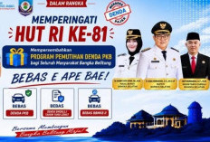 Riza Herdavid Ajak Warga Basel Manfaatkan Program Pemutihan Pajak Kendaraan di Momen Kemerdekaan RI 