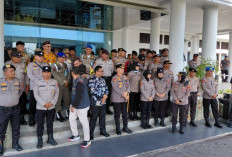 81 Personel Polresta Pangkalpinang Kawal Demo Warga 9 Desa di Kantor Gubernur Babel, Aksi Berjalan Kondusif
