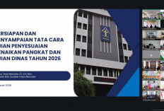 Kanwil Kemenkum Babel Ikuti Rapat Persiapan Ujian Penyesuaian Kenaikan Pangkat dan Ujian Dinas TA 2026