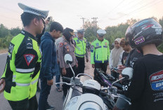 Polresta Pangkalpinang dan Polres Bangka Gagalkan Balap Liar di Jalan Lintas Timur, Ratusan Pemotor Bubar