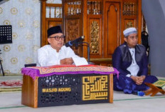 Mengisi Kultum Jelang Berbuka Puasa, Wakil Bupati Syahbudin Ajak Tingkatkan Kinerja dan Amal Ibadah