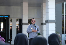 Laksanakan Apel Pagi, Kakanwil Kemenkum Babel Ajak Jajaran Tingkatkan Kinerja dan Pelayanan