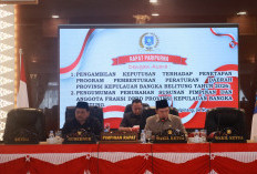 Dihadiri Pj Sekda Babel Fery Afrianto, DPRD Sahkan Perubahan Susunan Pimpinan Fraksi