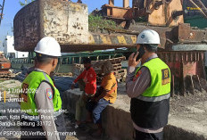 Jaga Keamanan Pelabuhan, Polsekwas Pangkalbalam Kembali Gelar Patroli KRYD Siang Hari