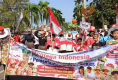 Pemprov Babel Kerahkan Ratusan Petugas Kesehatan Kawal Karnaval HUT RI