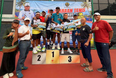 Kejuaraan Tenis PELTI Pangkalpinang Gaungkan Sport Tourism, Petenis Bawa Pulang Oleh-Oleh Babel