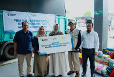 Dua Hari Perjalanan, Bantuan PLN UIW Babel Tiba di Posko Bencana PLN UID Sumbar untuk Korban Banjir Bandang