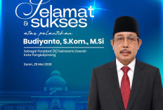​Resmi Dilantik Jadi Pj Sekda, Budiyanto Berkomitmen Bawa Pangkalpinang Lebih Baik