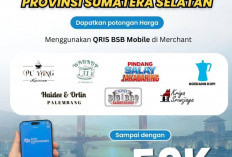 Sambut HUT Sumsel ke-80, Bank Sumsel Babel Hadirkan Promo QRIS di Merchant Favorit Palembang