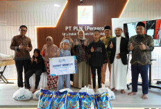 Momen HLN ke-80, YBM PLN Babel Hadirkan Kebahagiaan Bagikan 1.000 Paket Sembako