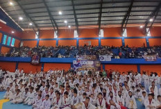 700 Atlet Ikuti Taekwondo Challenge 4 di GOR Sang Depati Sungailiat