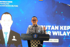 Capaian Layanan Administrasi Hukum Umum Kanwil Kemenkum Kep. Bangka Belitung Semester I Tahun 2026 Meningkat