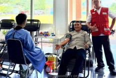 Peduli Kemanusiaan, PT Timah Tbk Kolaborasi dengan PMI Bangka Barat Gelar Donor Darah   