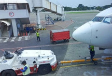 Erupsi Anak Krakatau Berimbas ke Babel, Penerbangan Bandara Pangkalpinang Dibatalkan 