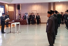 ​Pj Sekda Babel Lantik 22 Pejabat Baru, Tekankan Pencapaian Target Kinerja dan Pelayanan Publik