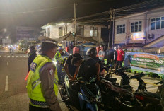 Motor Knalpot Brong Diincar Satlantas Polres Bangka, 12 Pengendara Terjaring