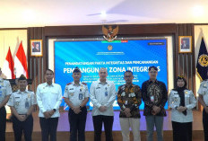 Kantor Imigrasi Kelas I TPI Pangkalpinang Ikuti Penandatanganan Pakta Integritas 