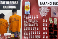 Polres Belitung Tangkap 2 Tersangka Pengedar Sabu, Pengendali Jaringan Diburu