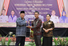 Pisah Sambut Komandan Lanal Bangka Belitung, Gubernur Hidayat Arsani Ajak Perkuat Sinergi