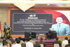 Wakil Menteri Hukum Sosialisasikan KUHP Baru di Palembang, Kunjungi Satpol PP Provinsi Sumatera Selatan