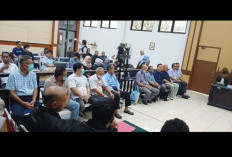 11 Bos Timah Basel Mulai Duduk Jadi Pesakitan di PN Tipikor Pangkalpinang