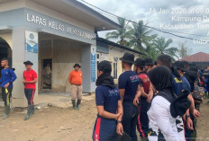 Taruna Poltekpin Fokus Bersihkan Lapas, Rumah Dinas, dan Sekolah di Aceh