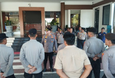 HMI Babel Raya Demo di DPRD Babel, Kapolresta Pangkalpinang Turun Langsung Pastikan Situasi Kondusif