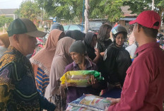 Operasi Pasar Murah Oleh TPID di Toboali  Masyarakat Berbondong Membeli Bahan Pokok 