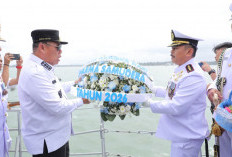 Gubernur Hidayat Arsani Pimpin Tabur Bunga Hari Dharma Samudera 2026