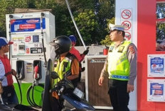 Polres Bangka Barat Pantau Kendaraan di SPBU Cegah Pengisian Berulang